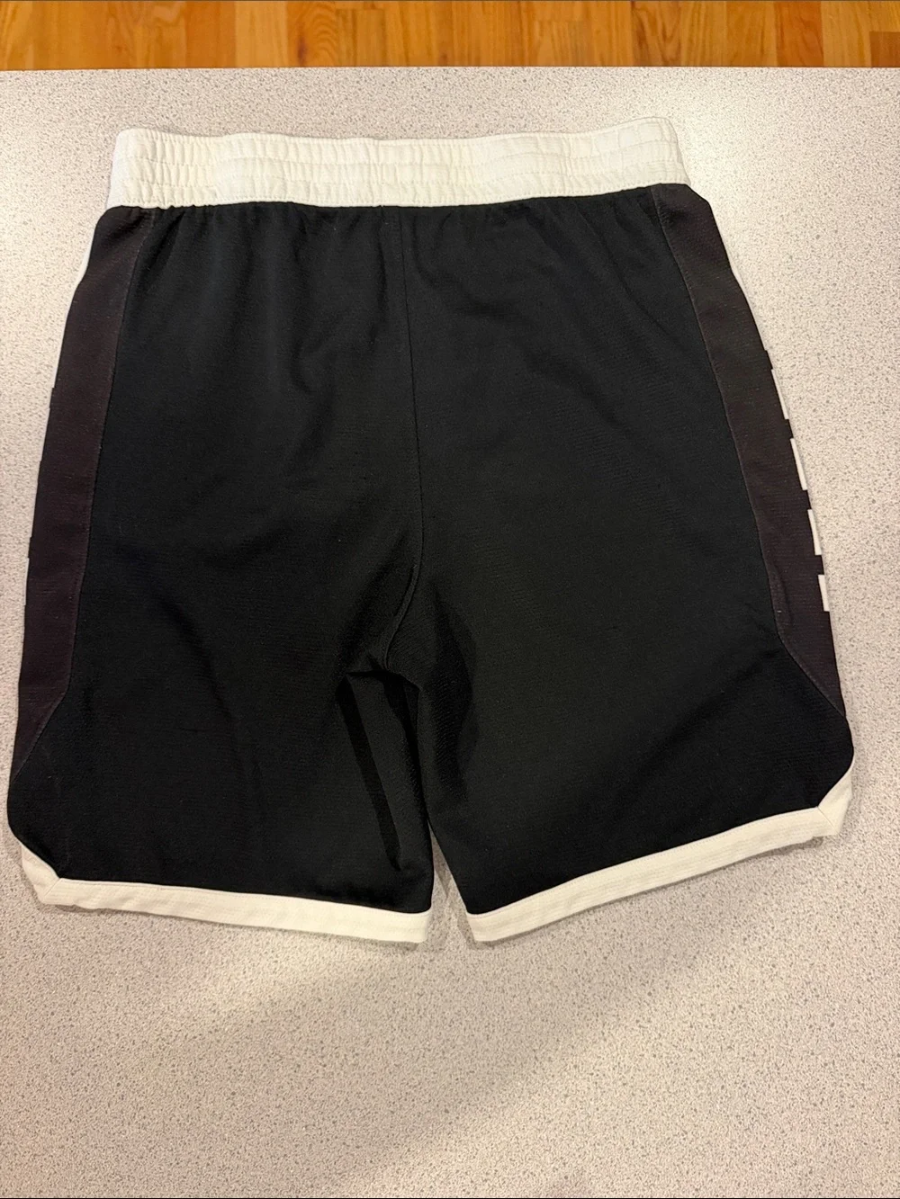 Nike Kids Black and White Performance Shorts
